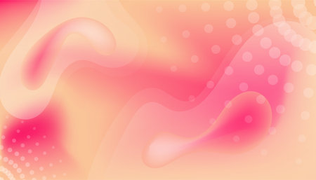 Vector abstract horizontal background banner with vibrant gradient.のイラスト素材