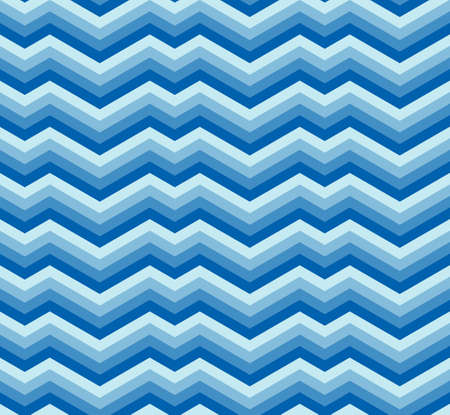 Seamless abstract blue zig-zag background