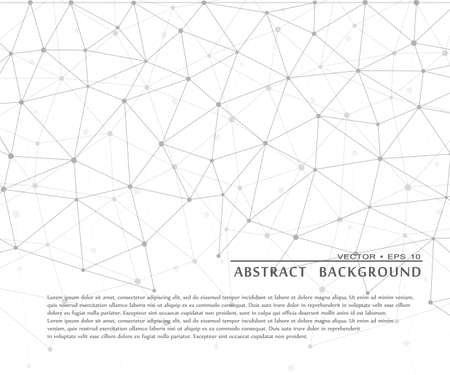 Abstract geometric monochrome background.のイラスト素材