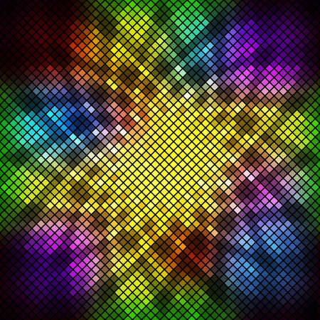 Abstract background of colorful mosaicsのイラスト素材