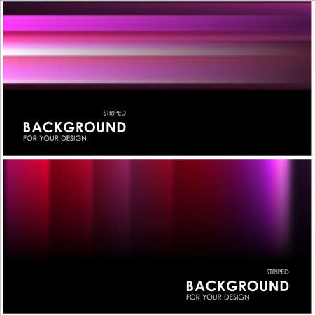 2 template abstract dark pink striped background for designのイラスト素材