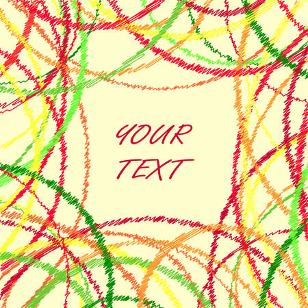 Abstract background from color archesのイラスト素材