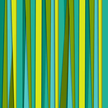 Abstract blue, yellow and green striped backgroundのイラスト素材