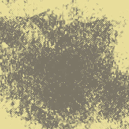 Abstract background with halftone texture and grunge effectのイラスト素材