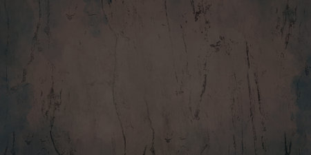 Peeling paint on an old wooden floor. Texture boards. Cracked scratched dark large background. Grunge texture.の写真素材