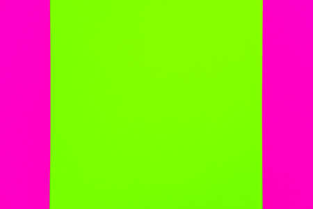Trendy bold color duotone neon background in pink and green with place for textの写真素材