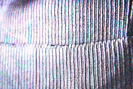 Structured holographic background with silver base. Perfect background for any holiday project, place for text. Horizontalの写真素材