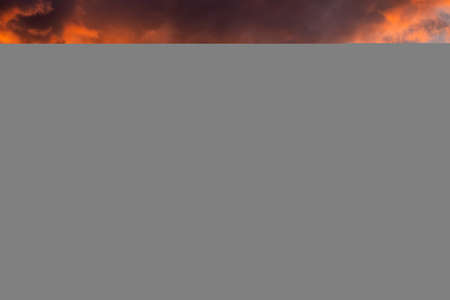 sunset beautiful sky at sunset bright orange sunsetの写真素材