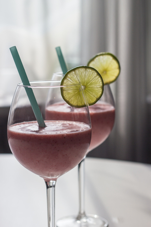 2 sweet coctailsの写真素材