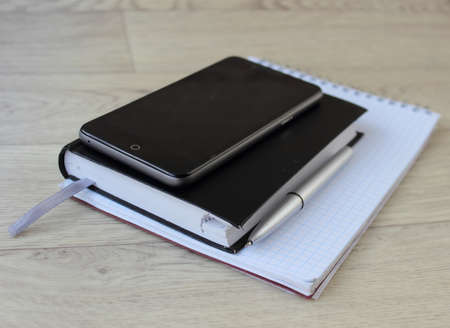 business Notepadの写真素材