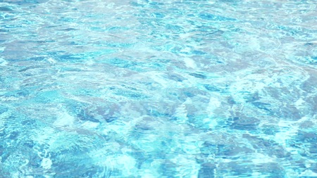 Sunny pool Water background. transparent beautiful blue water. desktop wallpapers.の写真素材