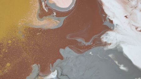 Abstract Colorful Vibrant Swirling Colors Explosion Paint . Texture Background . Process of Fluid...