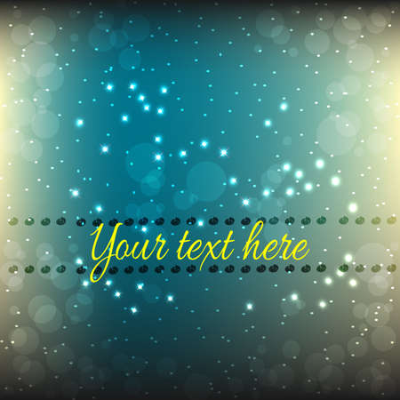 Abstract dark blue background with stars with the space for text.のイラスト素材