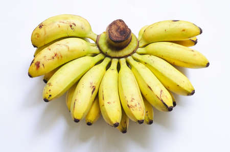 a hand of banana の写真素材
