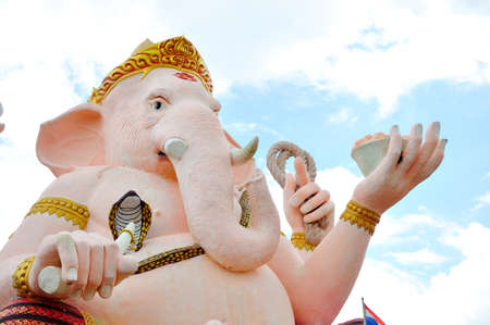 Hindu god Ganeshの写真素材