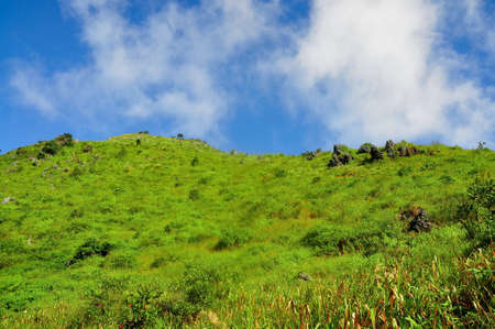 scene of Chiang Dao mountain, Thailandの写真素材