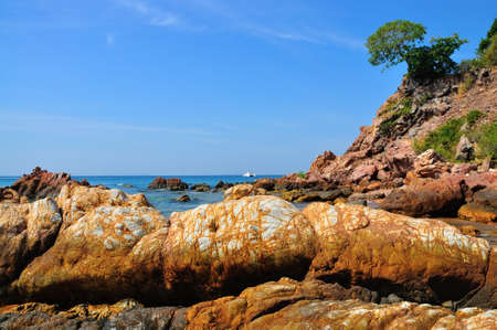 scene of Koh Lan, Pattaya, Thailandの写真素材
