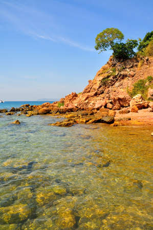 scene of Koh Lan, Pattaya, Thailandの写真素材