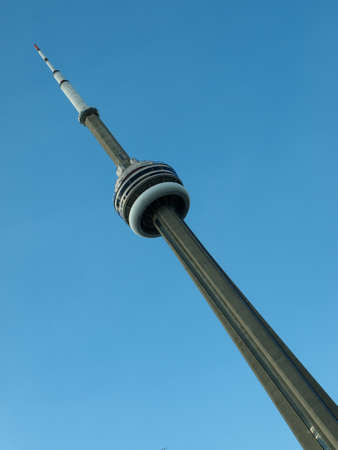 CN Tower, The landmark of Toronto, Canadaのeditorial素材