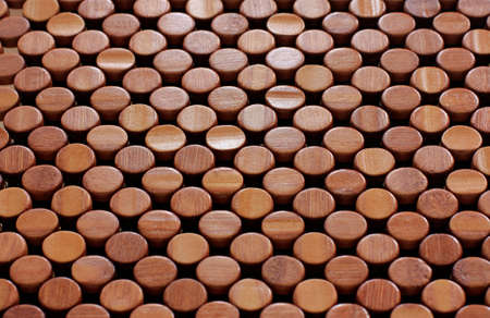 wooden or timber pattern of lines of dots