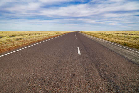 open country road in the outback of Australia