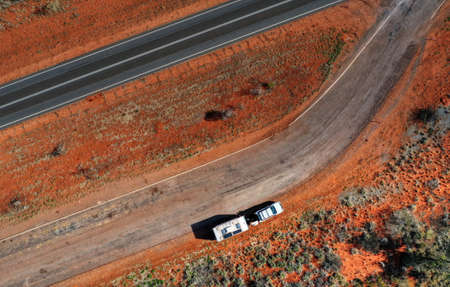 road to Tennant Creek in Northern Territory