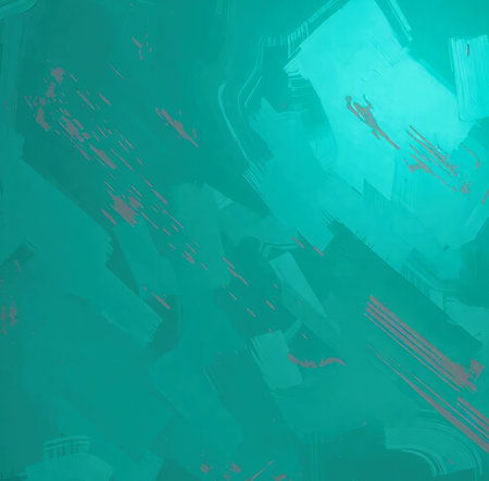 blue aqua colors with lines watercolor abstract background. AI Generatedの写真素材