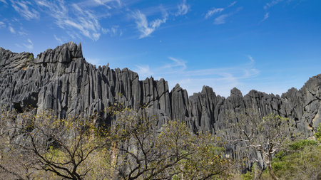Chillagoe is a popular tourist destination as of its unique blend of natural wonders and limestone cavesの写真素材