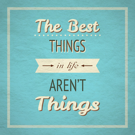 Typographic background with quoteのイラスト素材