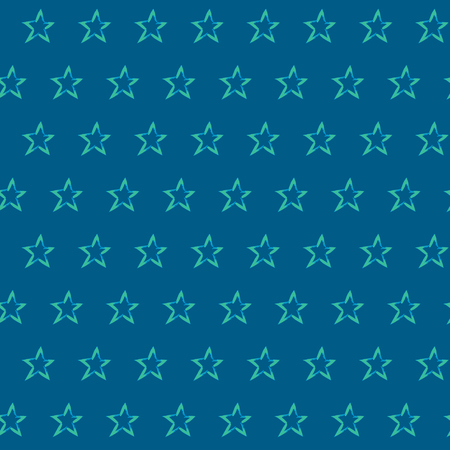 Seamless pattern with hand drawn stars. Repeating texture with doodle symbols.のイラスト素材