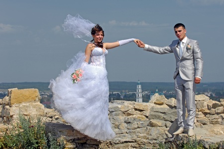 wedding coupleの写真素材