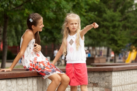 Girls posing の写真素材