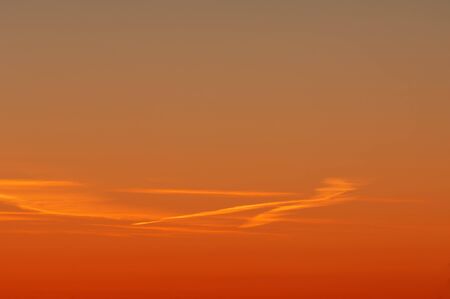 Clouds in the sky photographed