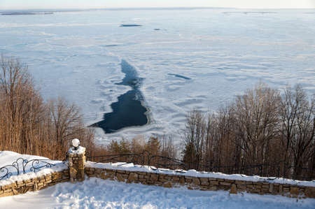 The river in the summer. The river in the summer, photographed the day Kama