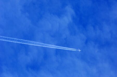Clouds in the sky photographed