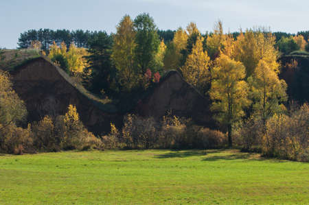 A wonderful time to fall, golden leaves, warm days