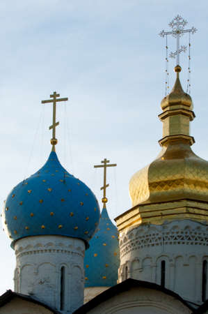 Orthodox church.   Annunciation Cathedral of the Kazan Kremlinの写真素材