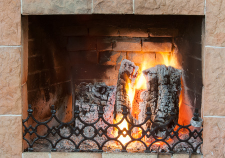 fire burning fire. Fire burning in the night. crest of flame on burning wood.blaze fire flame texture の写真素材