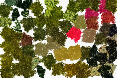 Painted on canvas texture . art Colors.  the feel, appearance, or consistency of a surface or a substance. the feel, appearance, or consistency of a surface or a substance.の写真素材