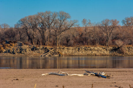 River ice. river in winter. winter creek. の写真素材