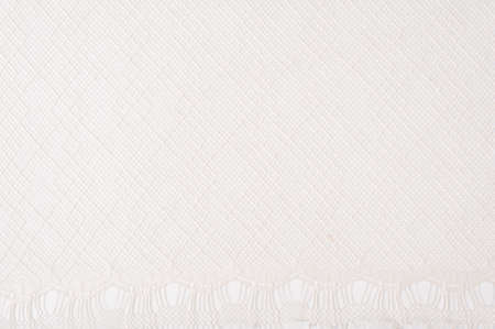 The texture of lace on the fabric. Slim beautiful lace