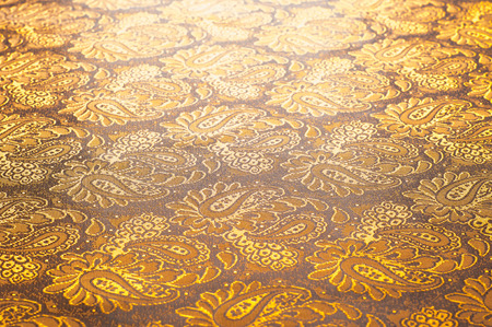 Fabric texture.   tissue, textile, cloth,  material, woven. Photos shot in studio. cloth, typically produced by weaving or knitting textile fibers.の写真素材