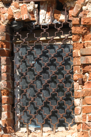 texture window. Historic window. In its present formの写真素材
