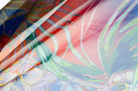 Fabric texture photographed in the studioの写真素材