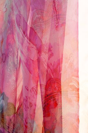 tissue, textile, fabric, material, texture. Fabric photographed in the studioの写真素材