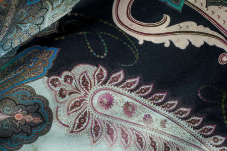 tissue, textile, fabric, material, texture. Fabric photographed in the studio