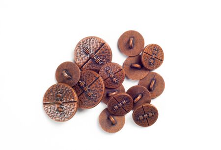 buttons photographed in studio