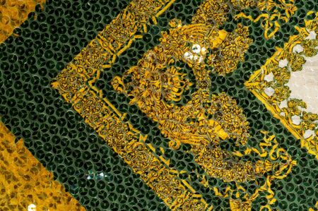 Fabric with a pattern of India photo studio