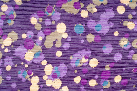 lilac fabric. tissue, textile, cloth, fabric, material, texture.  photo taken in studio. cloth, typically produced by weaving or knitting textile fibers.の写真素材