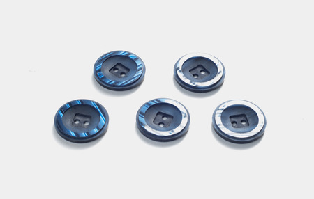 buttons photographed in studio
